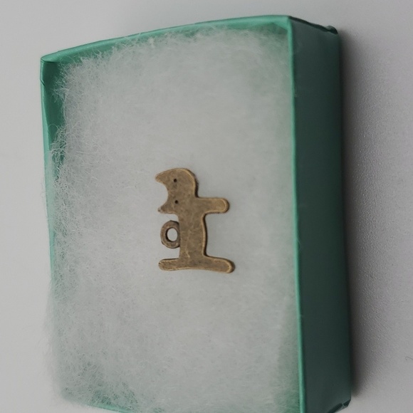 Solid silver kitty cat‎ charm - Picture 1 of 2